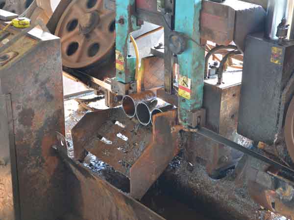 铁木结构轴芯管生产过程